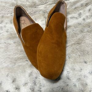 Brown Suede Loafers